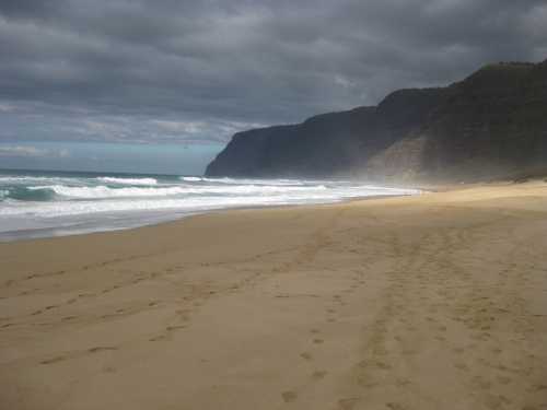 Polihale State Park Beach