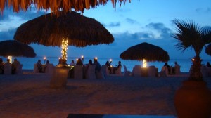 Aruba Beach Dining